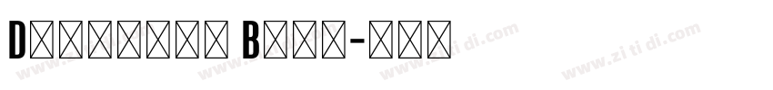 Designer Bold字体转换